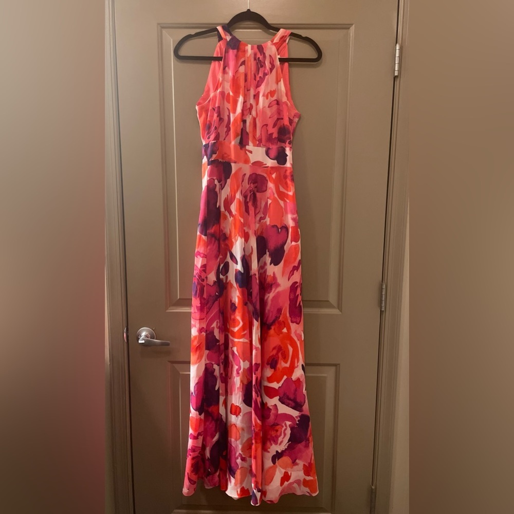 Beautiful Long Eliza J Floral Dress